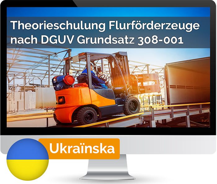 Online Schulung Gabelstapler Ukrainisch