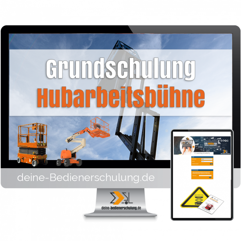 Online Theorieausbildung für Hubarbeitsbühnen