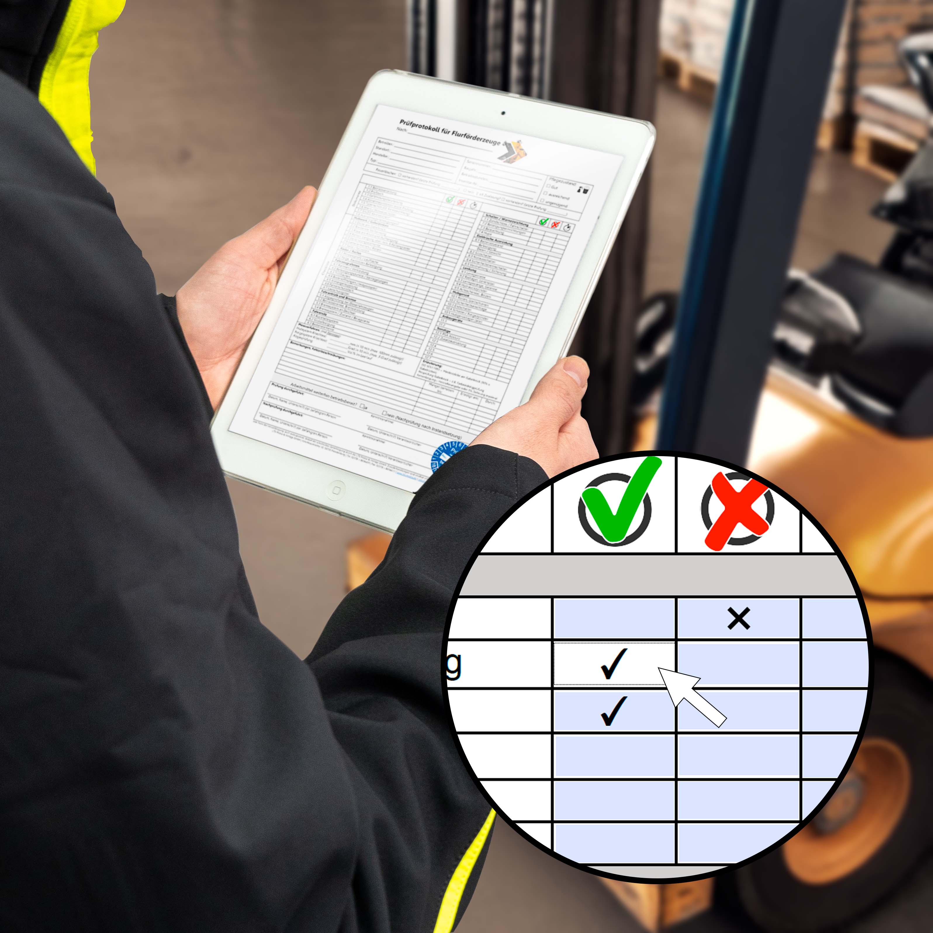 uvv prüfprotokoll vordruck