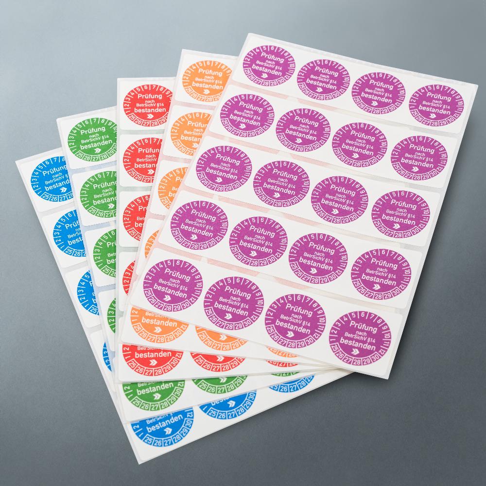 UVV Plaketten / Aufkleber